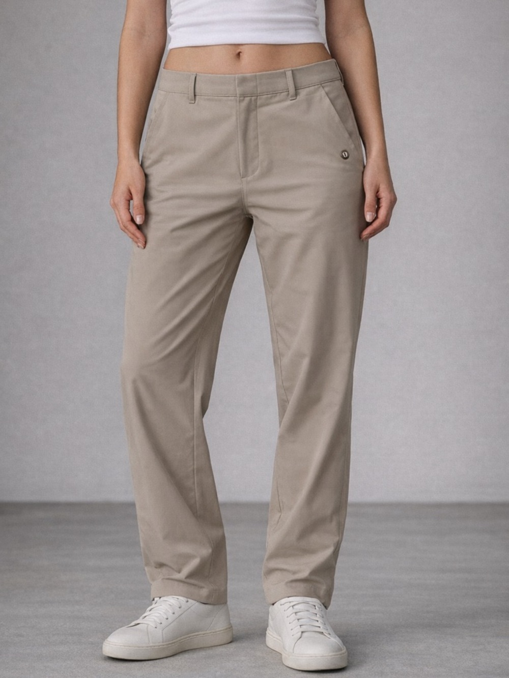 lululemon  Women's Straight-Leg Chino Pants - Taupe